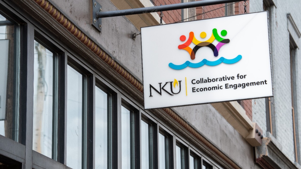 Storefront of the NKU Collaborative for Economic Engagement program