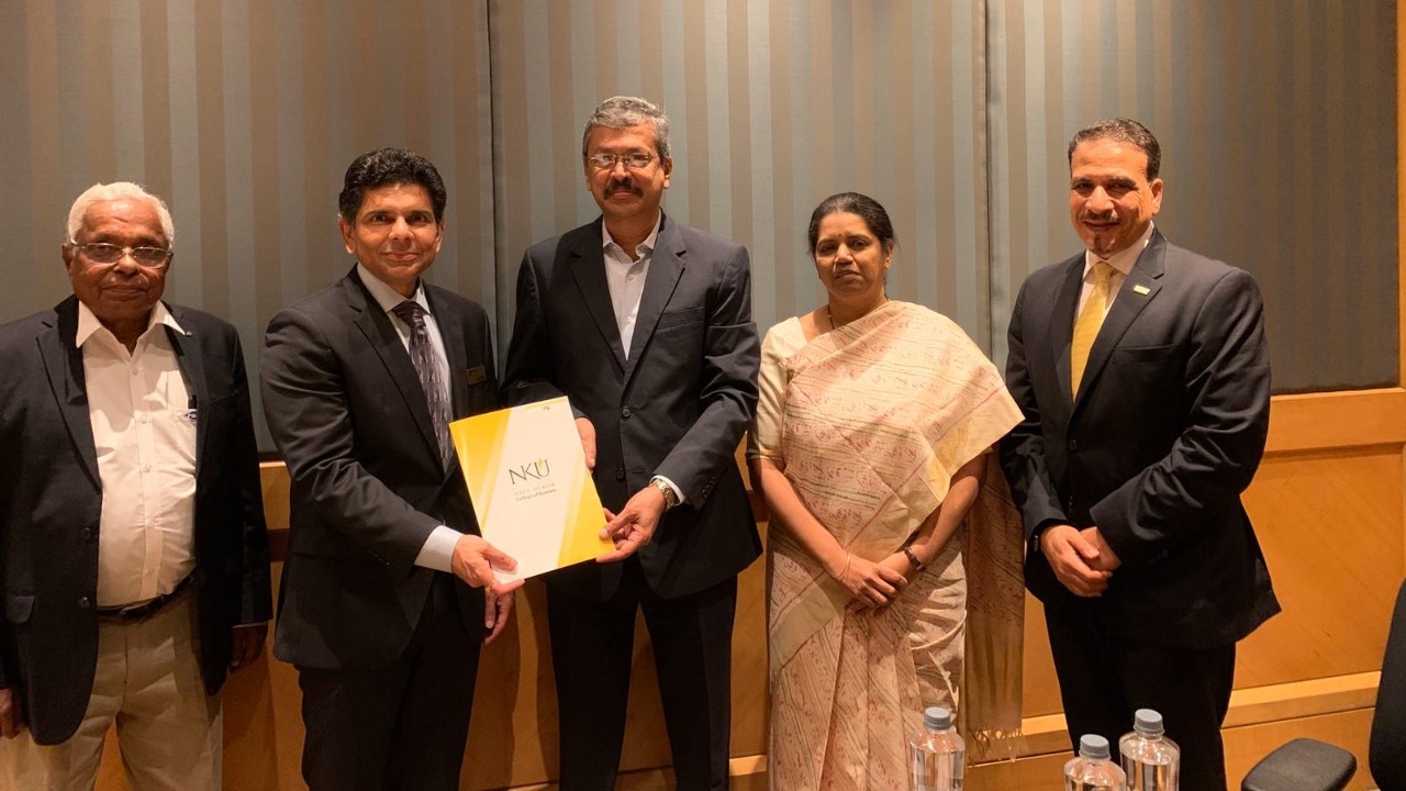 Haile/US Bank College of Business Forms International Agreement to Bring its MBA Program to India 